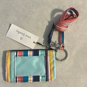 Vera Bradley Zip ID & Lanyard